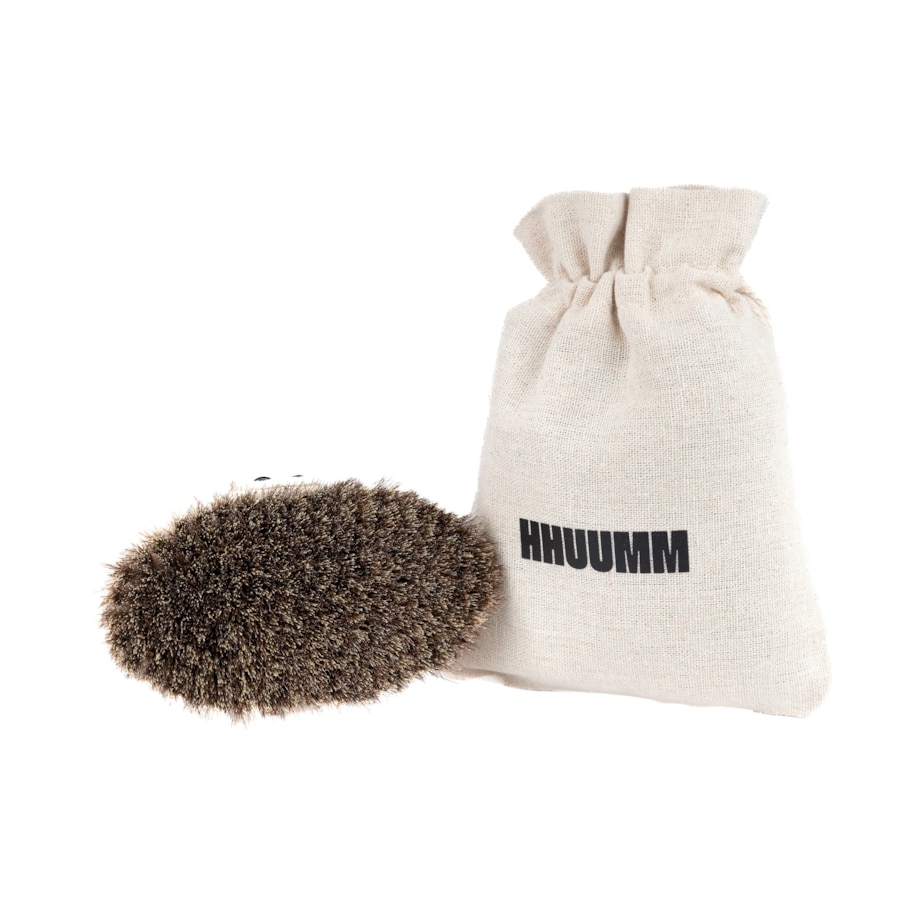 Szczotka do masażu ciała - mix włosia końskiego i naturalnego włókna tampico, No.14