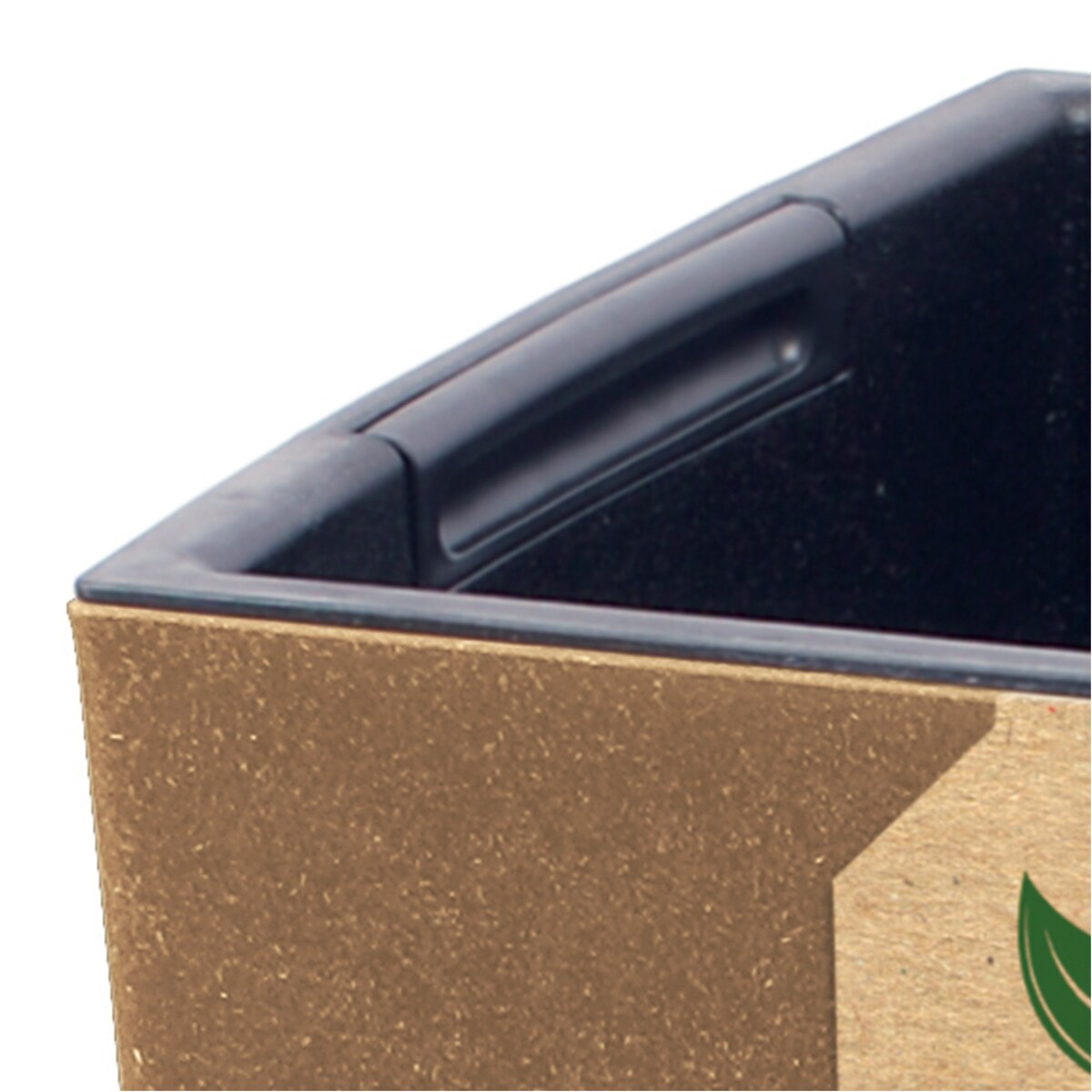 Donica Doniczka Ogrodowa 19,5 Cm Na Taras Do Ogrodu Domu Eco Wood Brązowa