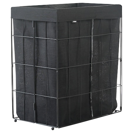 Kosz na pranie CULPINA Metal Czarny 100 L