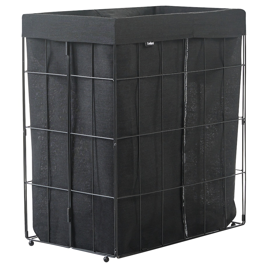 Kosz na pranie CULPINA Metal Czarny 100 L