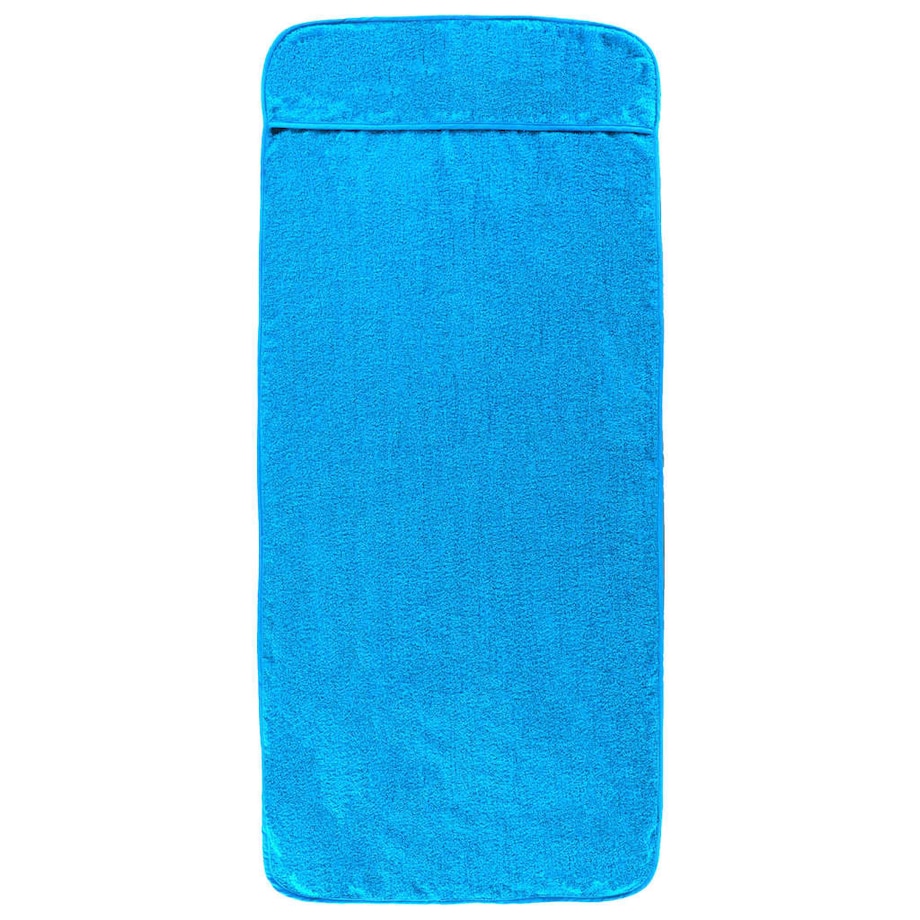 vidaXL Ręczniki plażowe, 6 szt., turkusowe, 60x135 cm, 400 g/m²