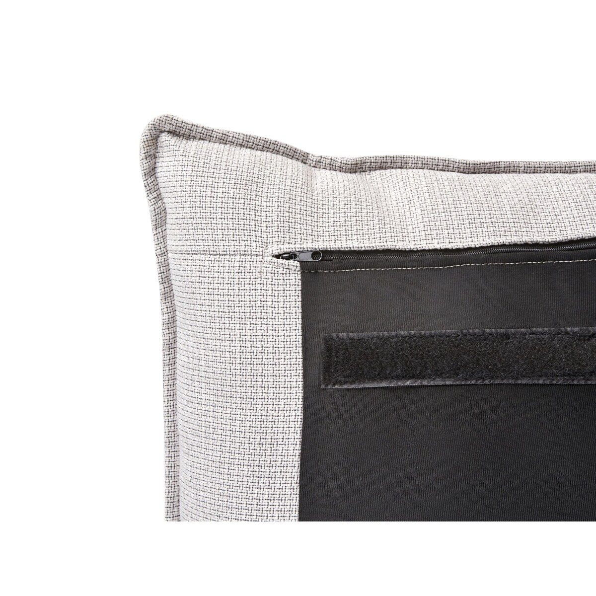 Łóżko BAJONNA 160 x 200 cm Jasnoszary