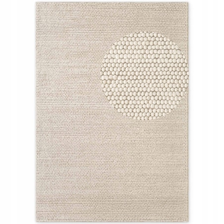 Dywan wełniany do salonu 160x230cm, Richmond Premium Ted Baker kremowy