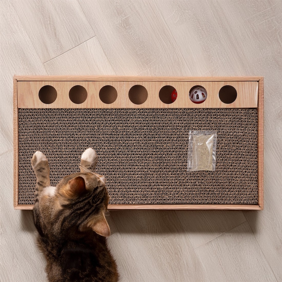 Drapak dla kota TEKTUROWY ekologiczny