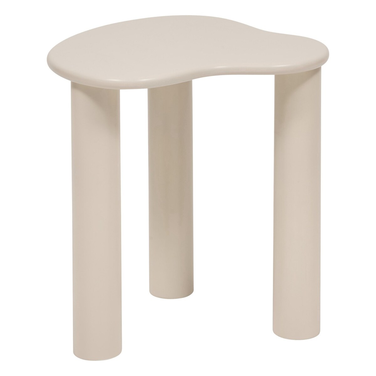 Stolik kawowy 2 szt. 50,5x45x45 cm i 40,5x35x35 cm EBIRE beżowe