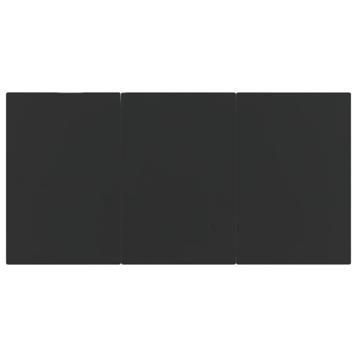 vidaXL 9-cz. zestaw mebli ogrodowych z poduszkami, czarny rattan PE