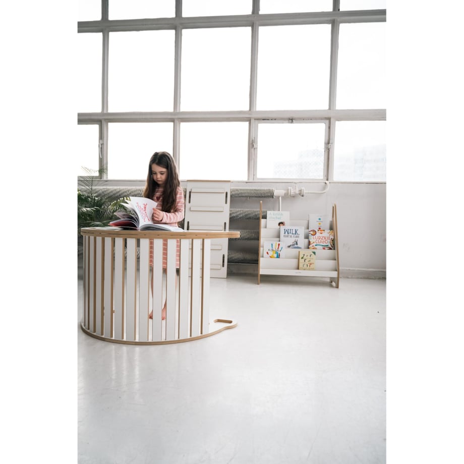 3w1 DUŻY bujak montessori + DUŻA zjeżdżalnia DRABINKA + blat