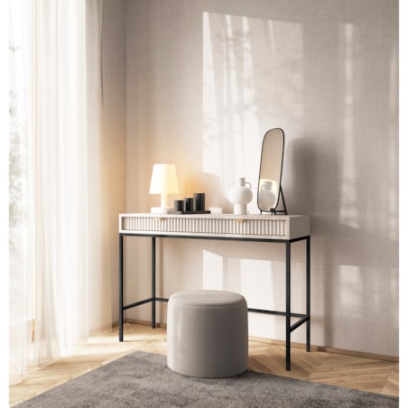 Toaletka do przedpokoju NEW - kaszmirowa + st. czarny