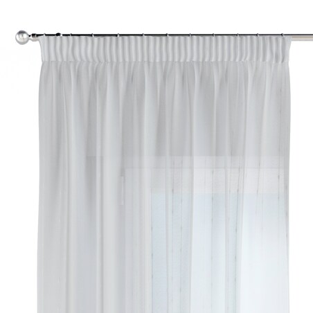 Zasłona na taśmie marszczącej 1 szt. 130x260 kremowy