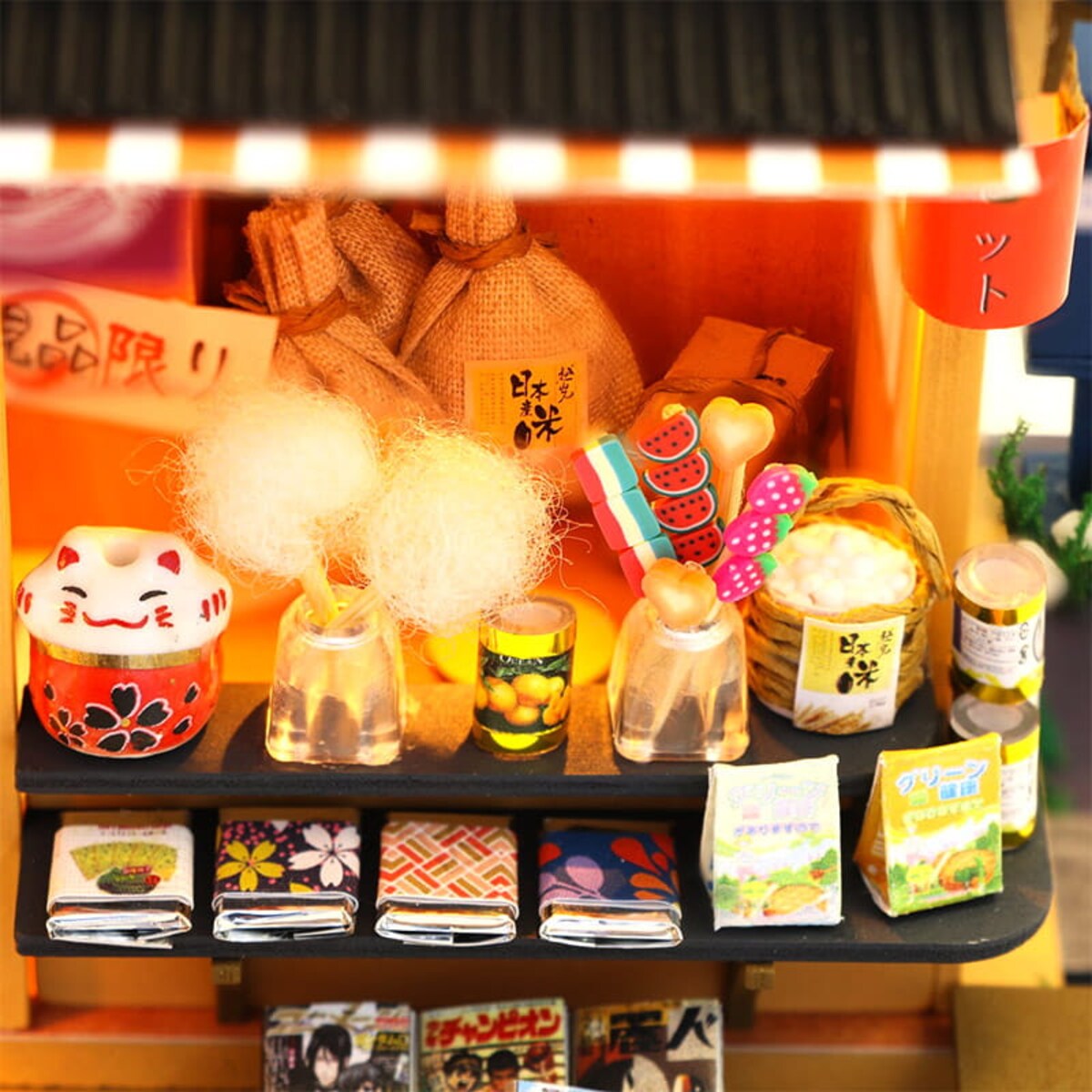 Miniaturowy domek DIY - Sklepik w Tokio