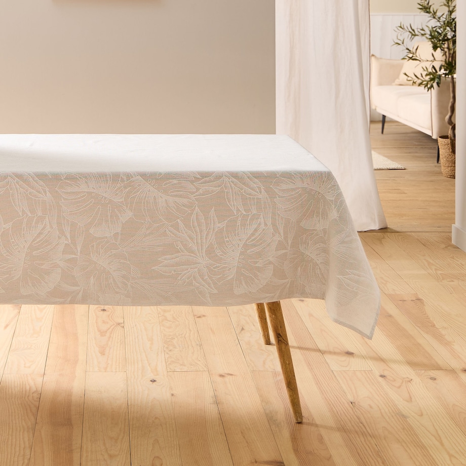 Obrus z polibawełny140x240 cm BOIRD beżowy