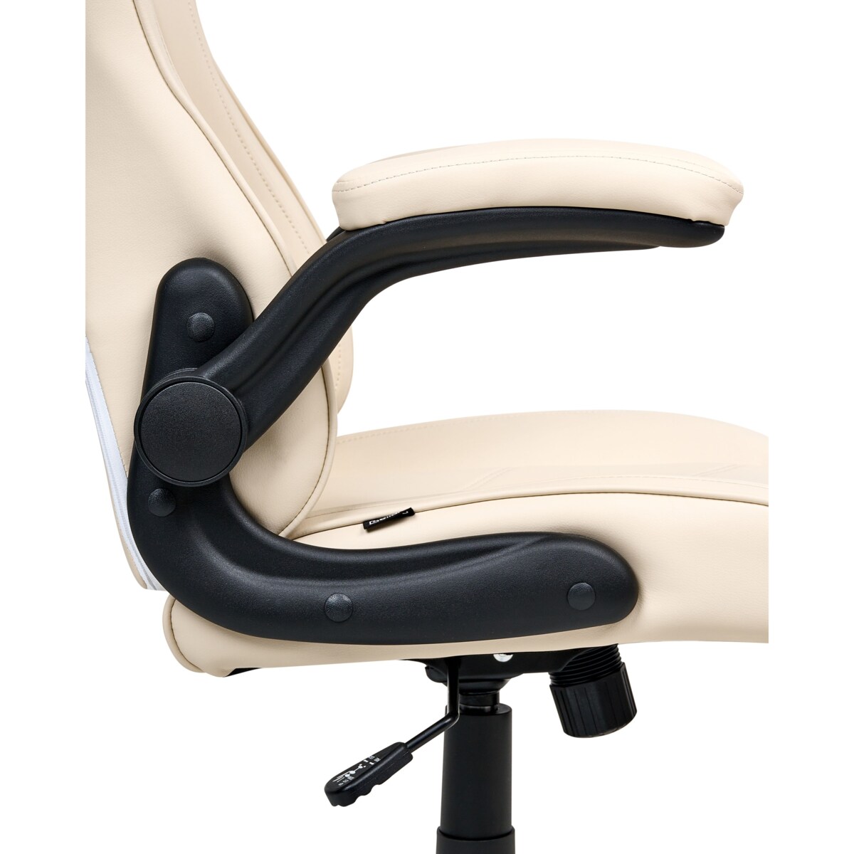 Krzesło biurowe Obrotowy TRIUMPHER Ekoskóra Złamana biel