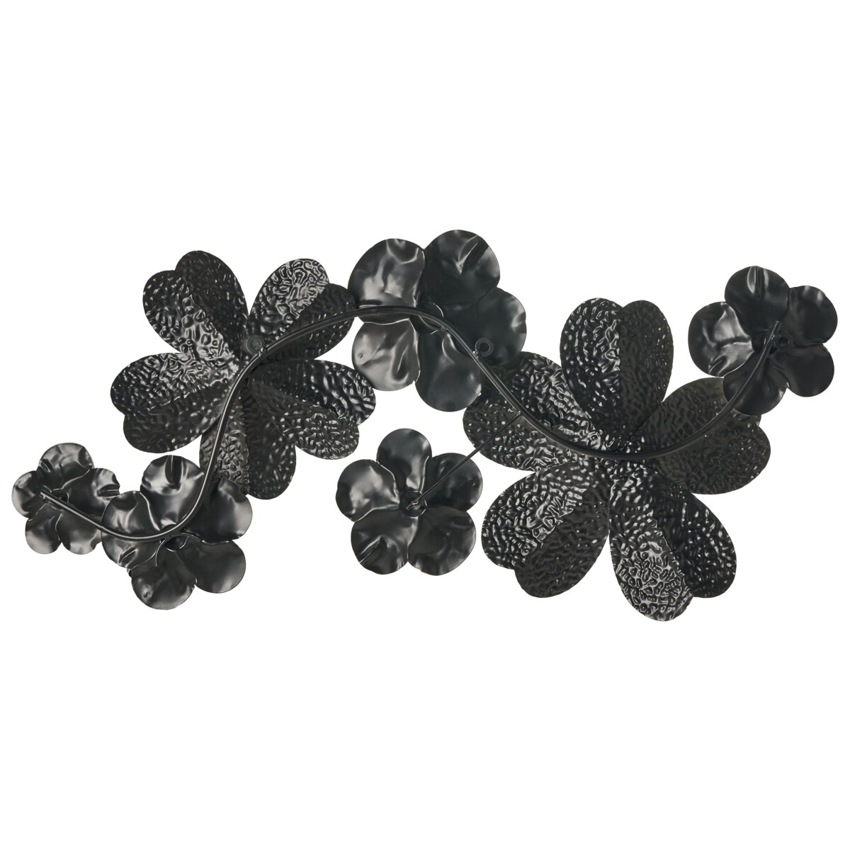 Dekoracja ścienna Kwiat LANTHANUM Metal 52 cm Beżowy