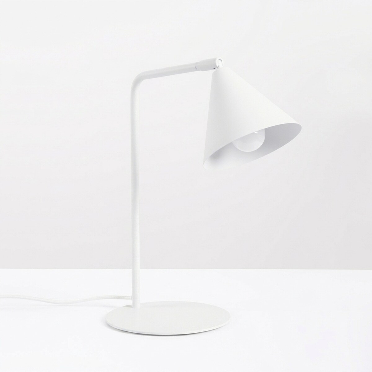 Lampa biurkowa NOX biała