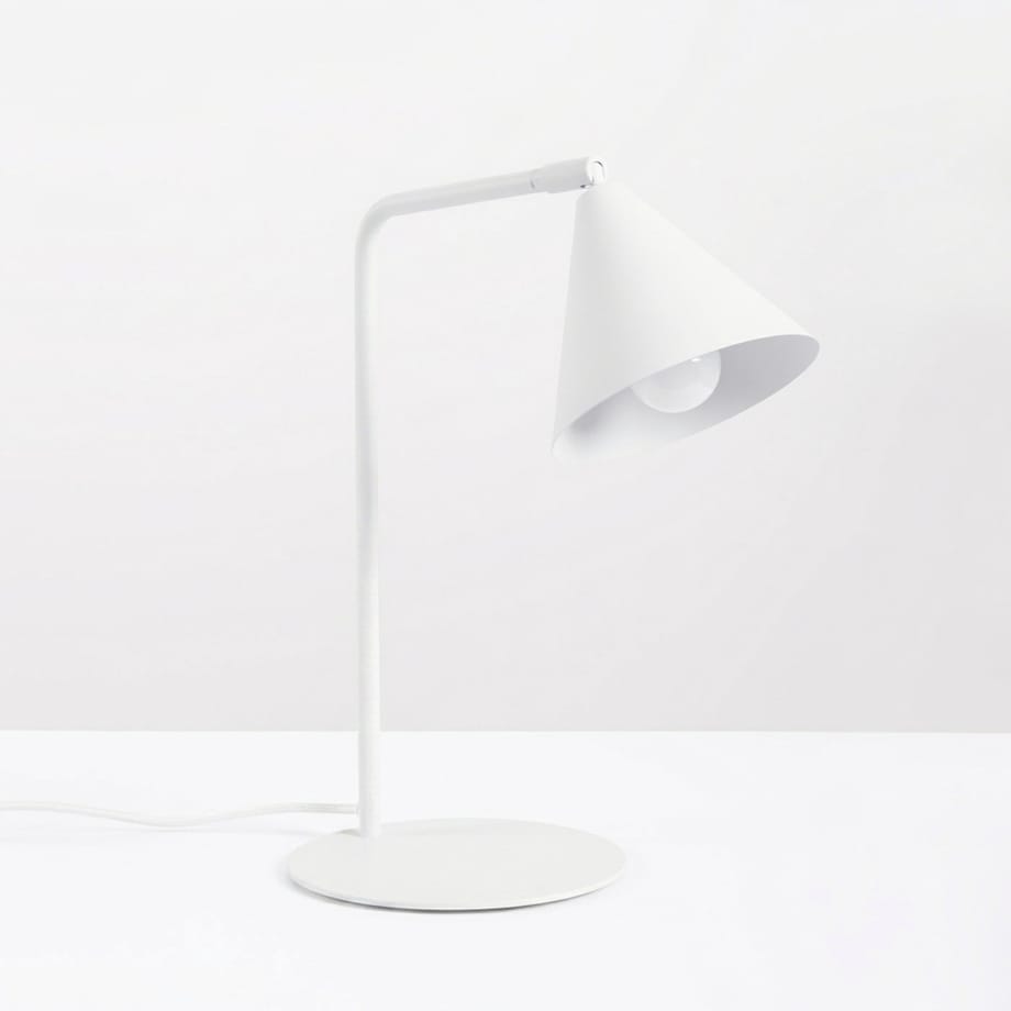 Lampa biurkowa NOX biała