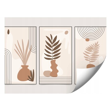 Fototapeta Rysowane Boho Minimalist Do Sypialni Salonu 200X140