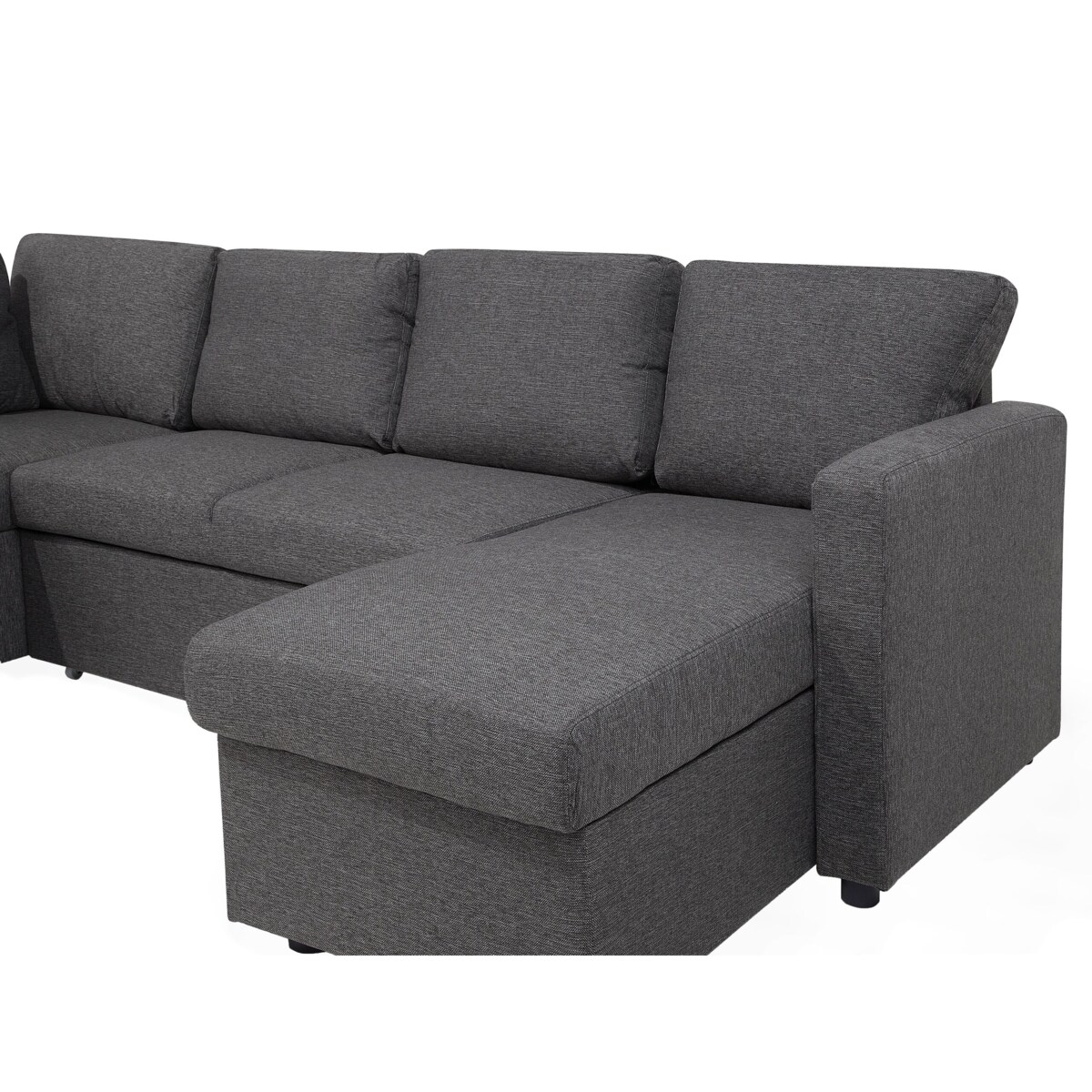 Narożnik rozkładany ciemnoszary KARRABO