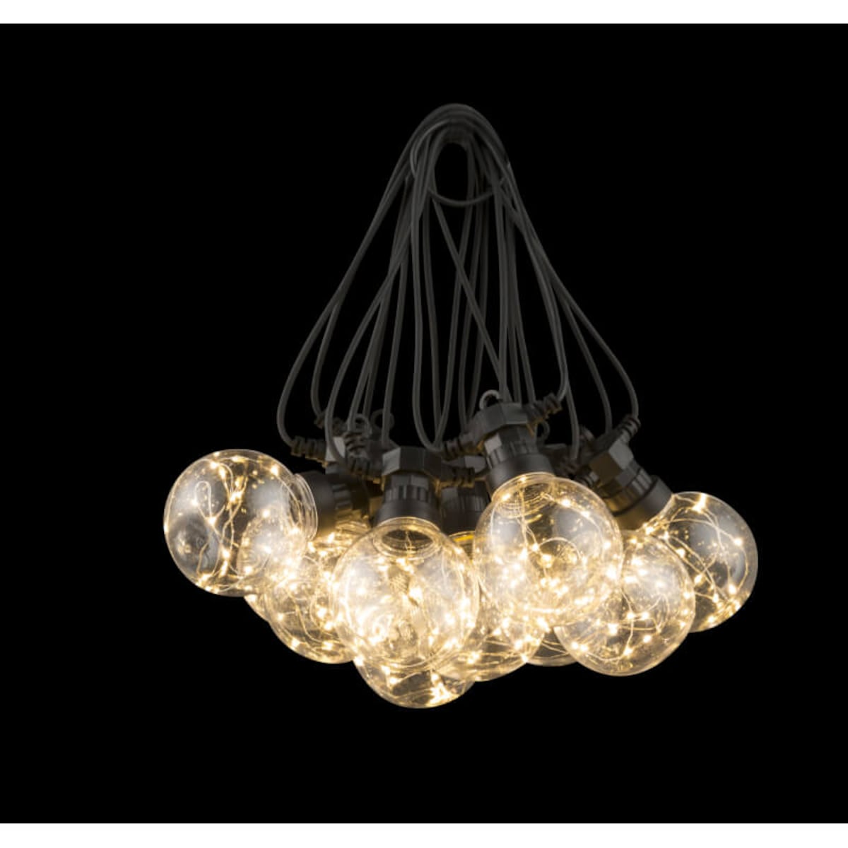 Łańcuch ze światełkami 7,5m 10 LED 4,2W IP44 ciepła