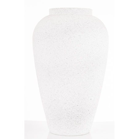 Wazon ceramiczny 37x21x21 cm MIAMI biały