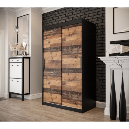 Szafa przesuwna OLDSTYLE T 120 Czarny / Old Style