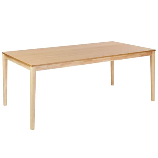 Stół do jadalni 200 x 100 cm jasne drewno ERMELO
