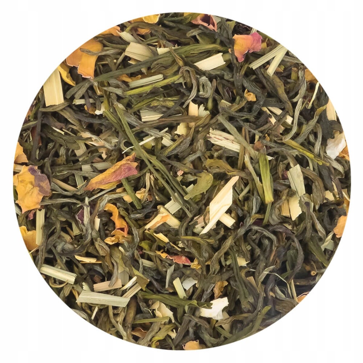 Herbata biała sypana SPACER W CHMURACH o smaku intensywnego liczi PREMIUM - herbata liściasta sypana mieszanka napar susz - gotowa na prezent upominek