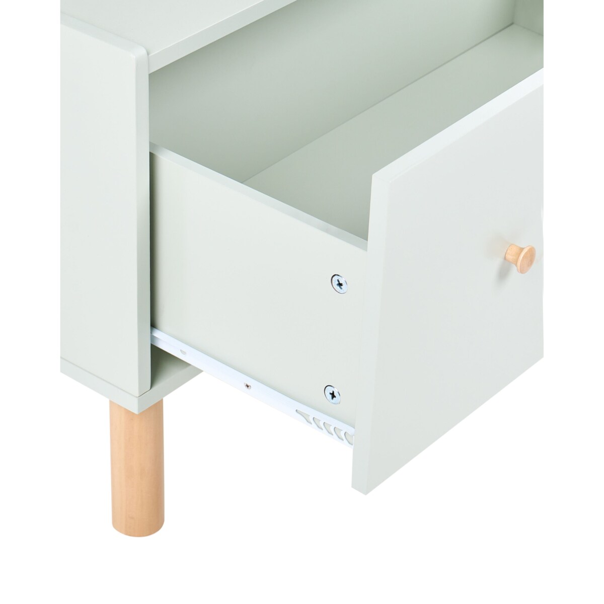 Regał na książki 3 półki QUILPIE 120 cm Jasnozielony