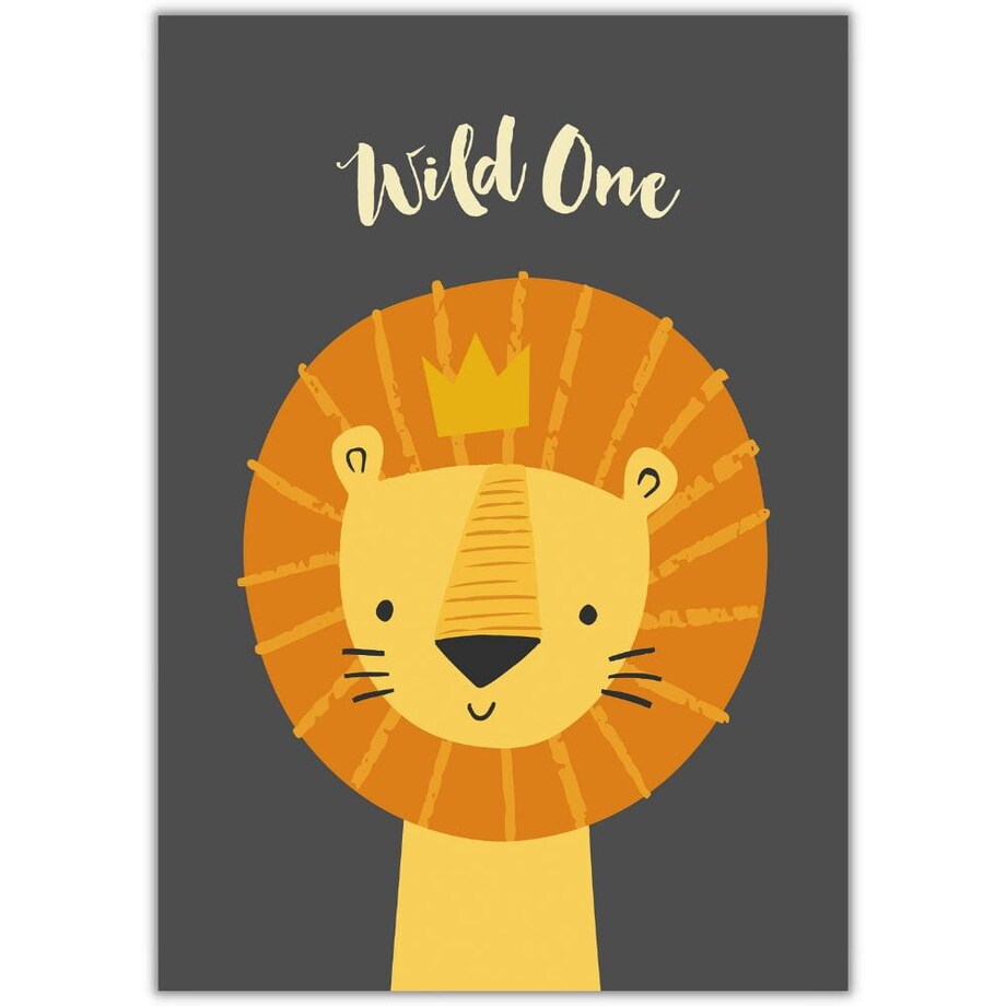 plakat król lew 50x70 cm