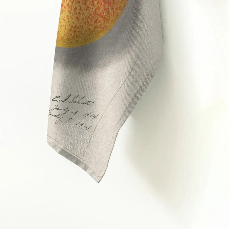 Lniany ręcznik kuchenny - mango 1