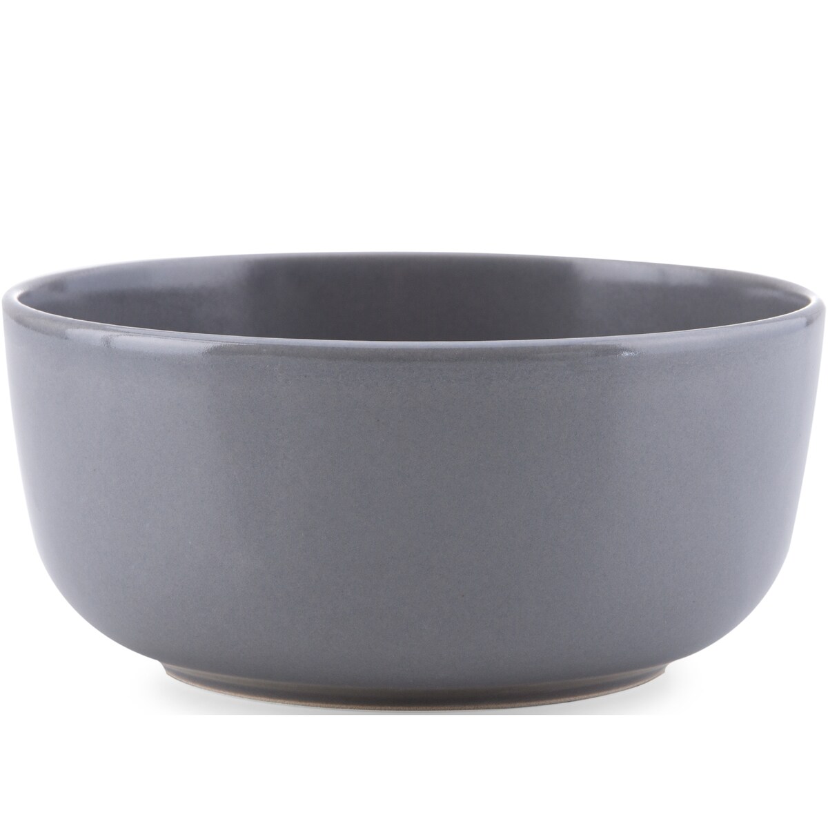 KONSIMO VICTO Zestaw obiadowy 6-osobowy czarno-biało-szary-biały (24 elementy)