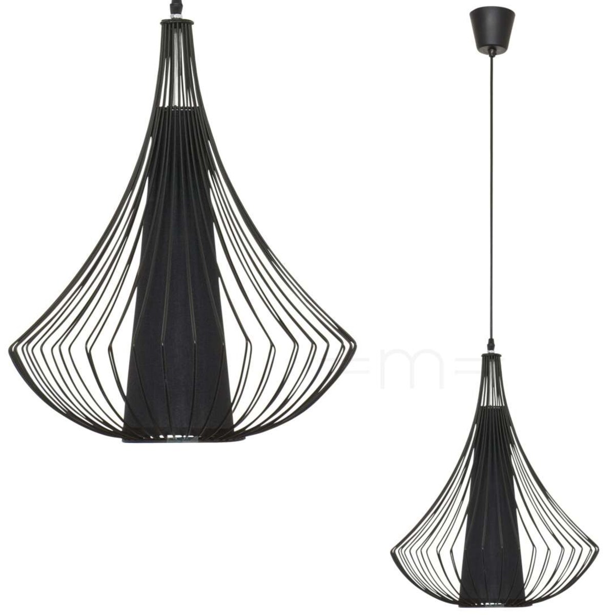 Lampa sufitowa 4607 KAREN Czarny Nowodvorski
