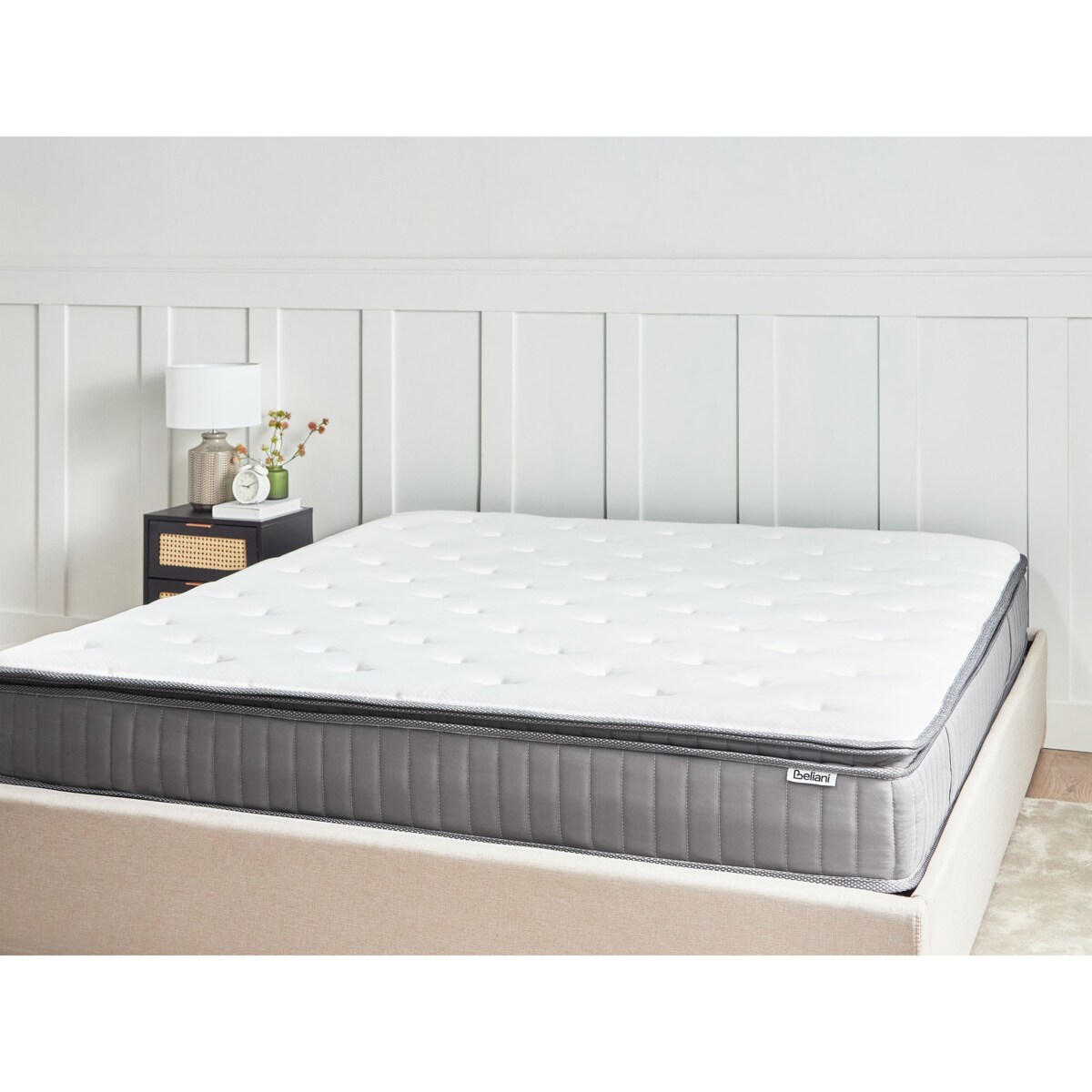 Materac kieszeniowy z żelem i pianką termoelastyczną COOL HYBRID 7 PRO H3/4 twardy 180 x 200 cm