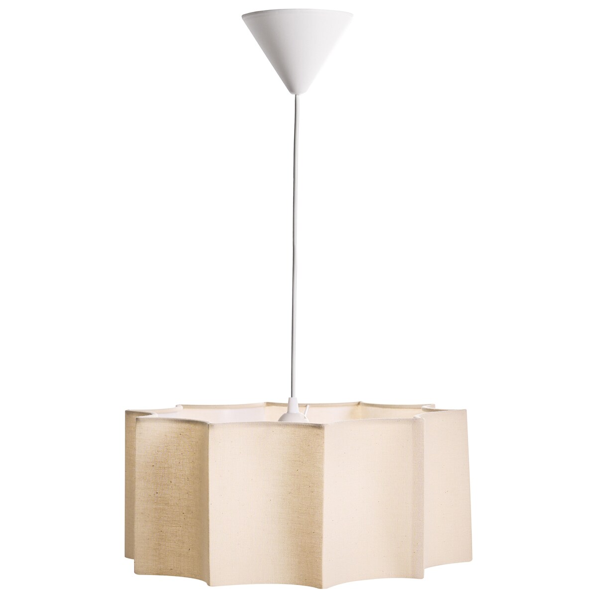 Lampa wisząca LUENHA Metal Beżowy