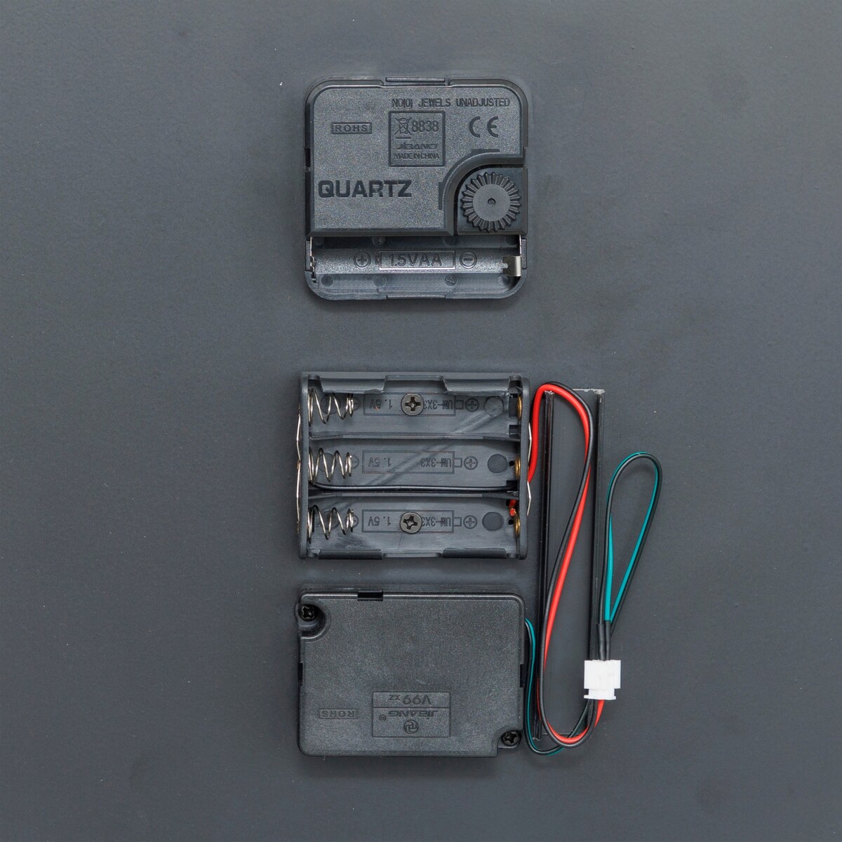 Zegar ścienny widoczny mechanizm ARACELY, Ø 46 cm