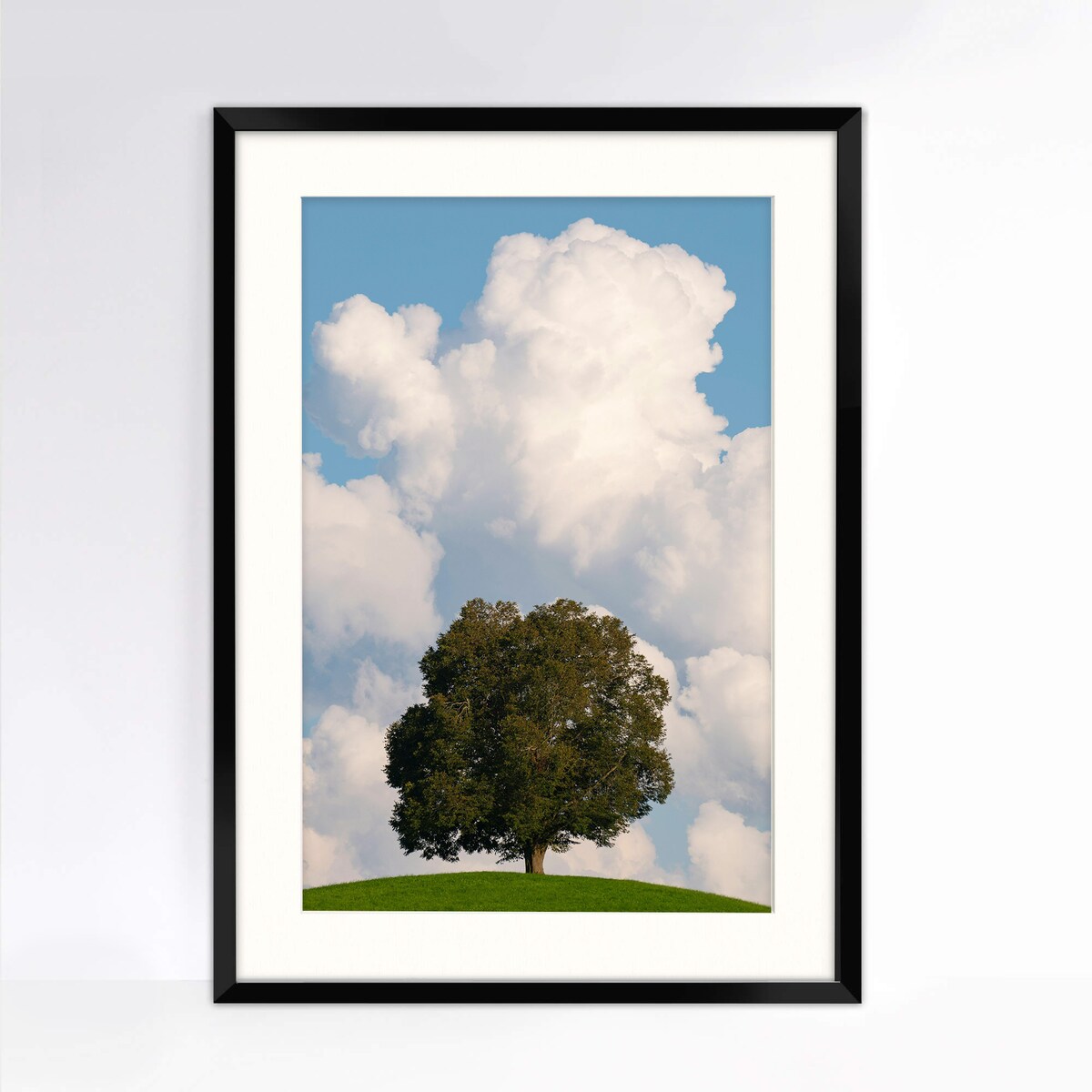 Ramka na zdjęcia z passe partout czarna ramka 50x70 cm z okienkiem passe partout na zdjęcie 40x60 cm FRAMAI