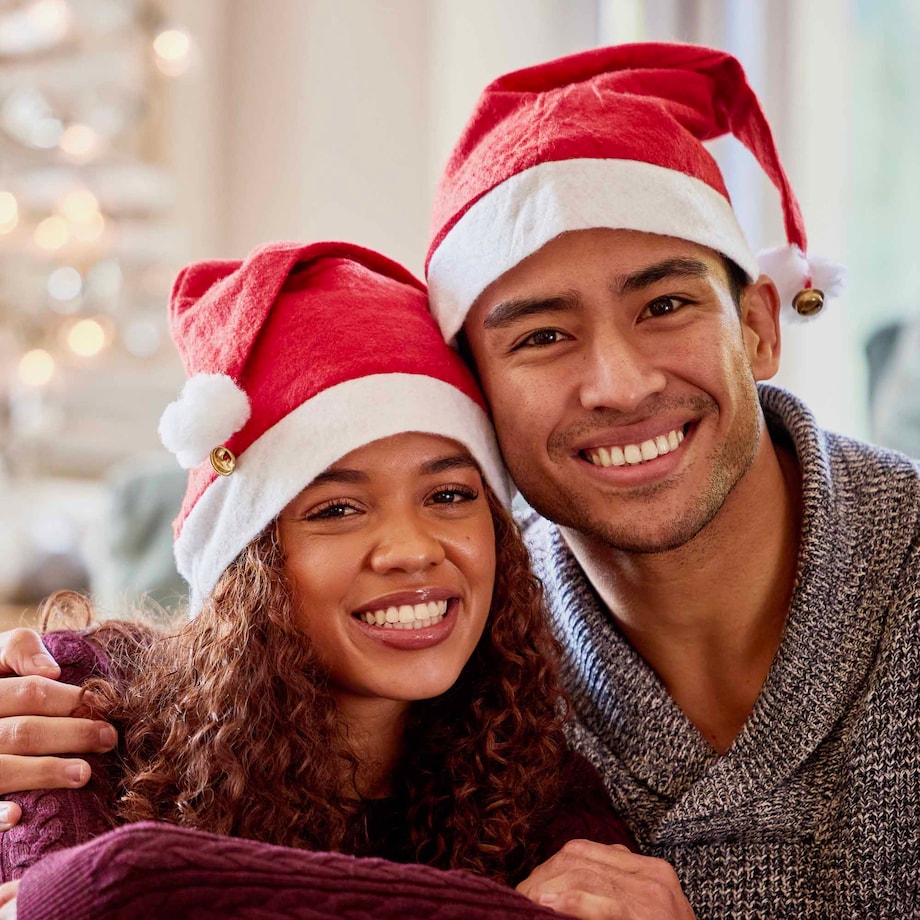 Czapka Mikołaja Mikołajki Świąteczna Z Dzwonkiem