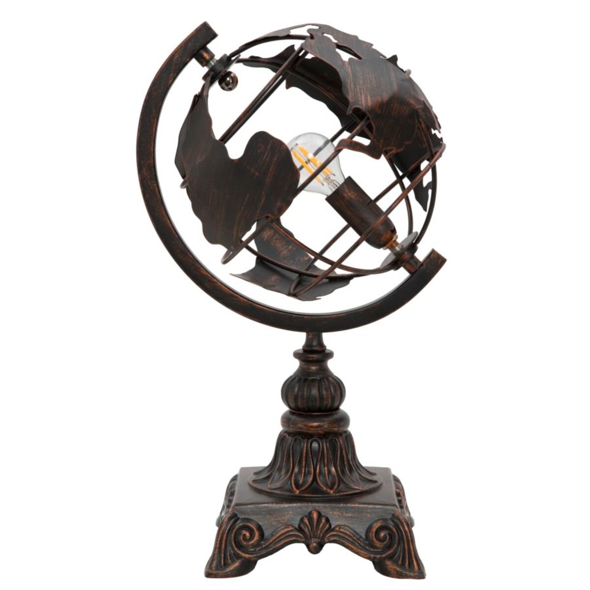 Lampa stołowa World Industry, żelazo, 24 x 20 x 40 cm, 1 x E14, do salonu i sypialni, Mauro Ferretti