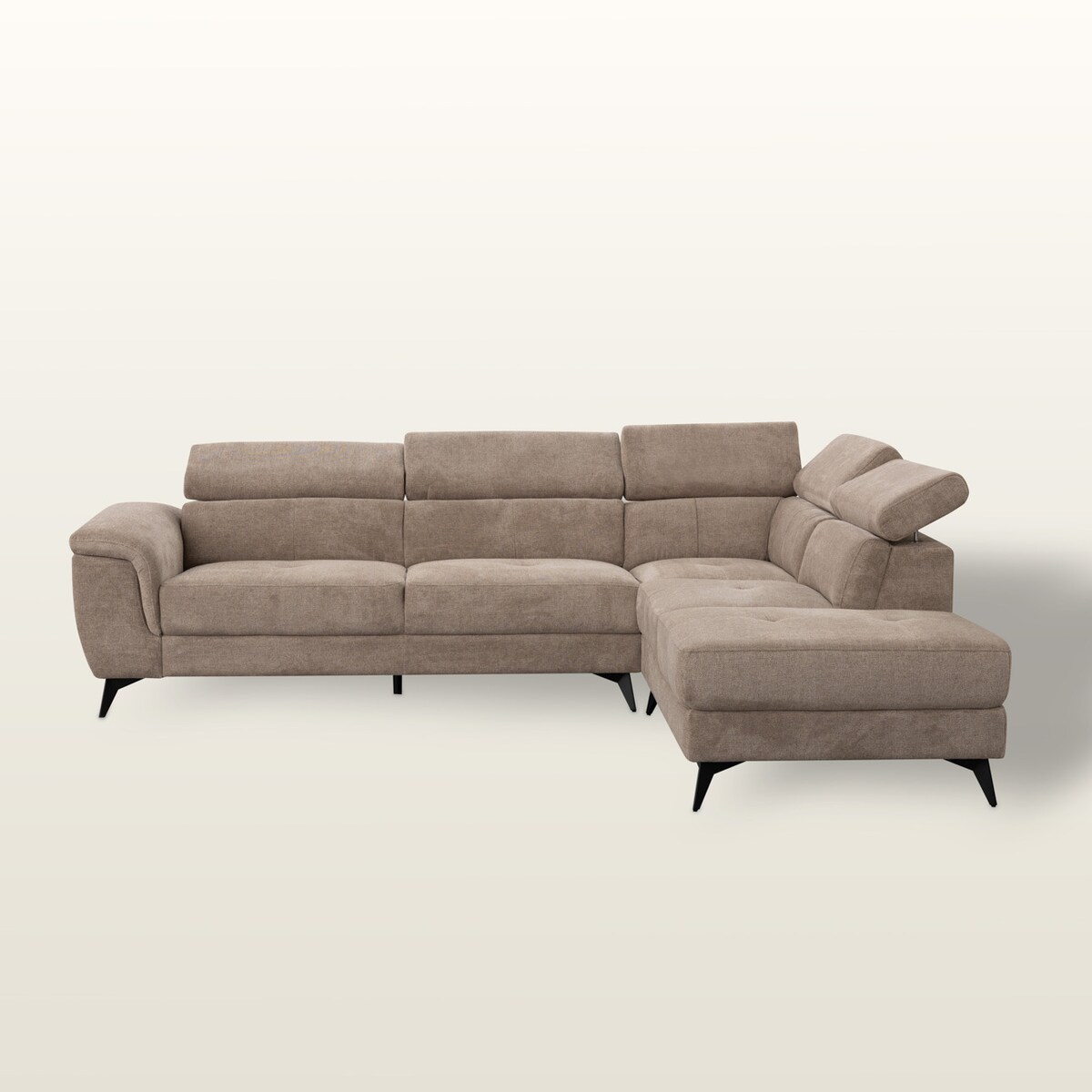 Sofa Randers beige, 290x95x90 cm