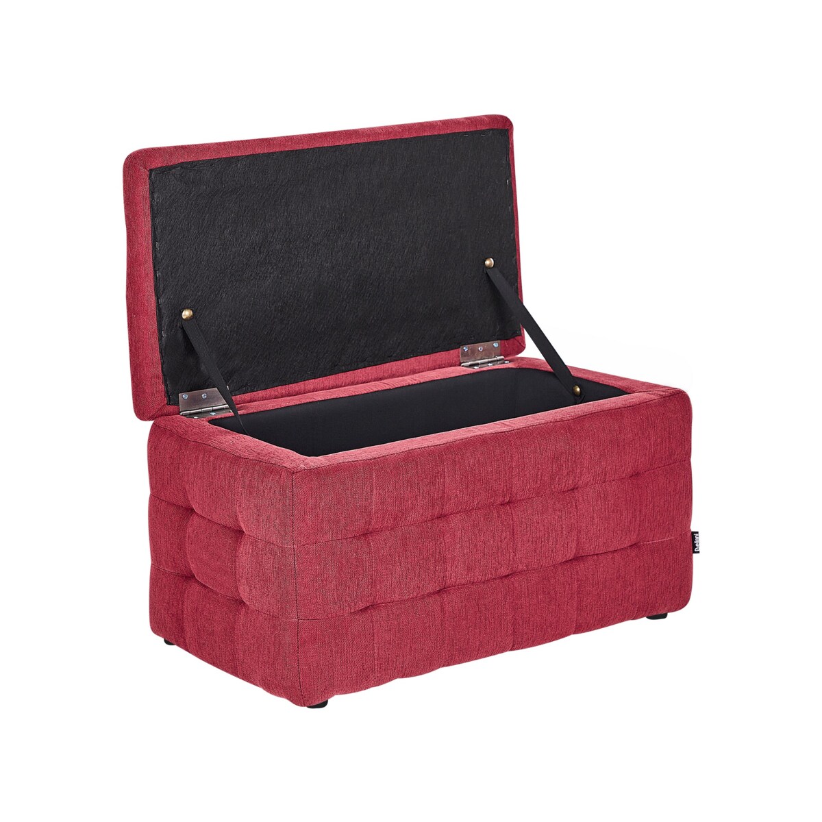 Puf ze schowkiem czerwony MICHIGAN