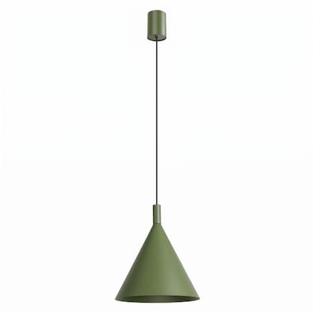 Lampa wisząca NOX 25 zielona oliwka