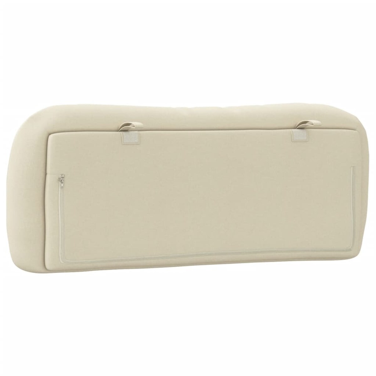 vidaXL Poduszka na wezgłowie, Hvar, kremowa, 100 cm, tkanina