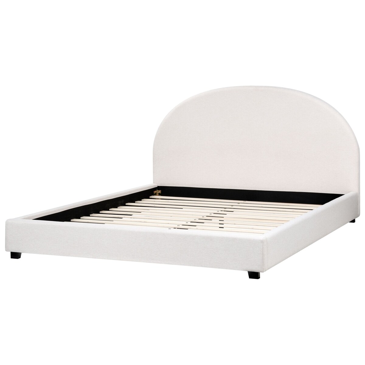 Łóżko VAUCLUSE 180 x 200 cm Złamana biel