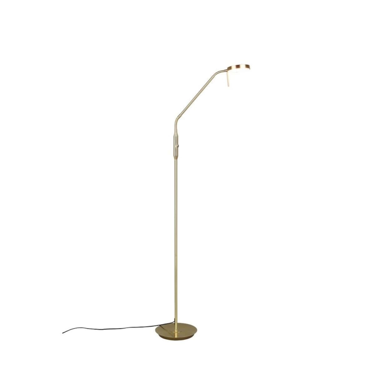 Lampa podłogowa LED 12W Trio MONZA 423310108 nowoczesna stojąca do salonu czarna