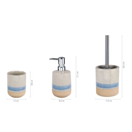 Kleine Wolke Navagio Dozownik do mydła Steelblue Niebieski