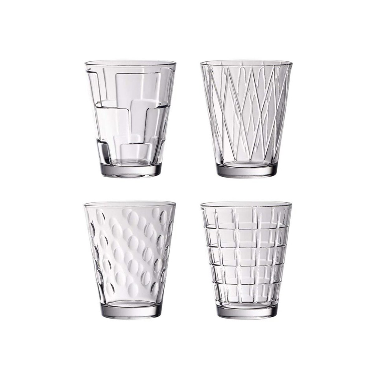 Zestaw 4 szklanek do wody Dressed Up, 310 ml, Villeroy & Boch