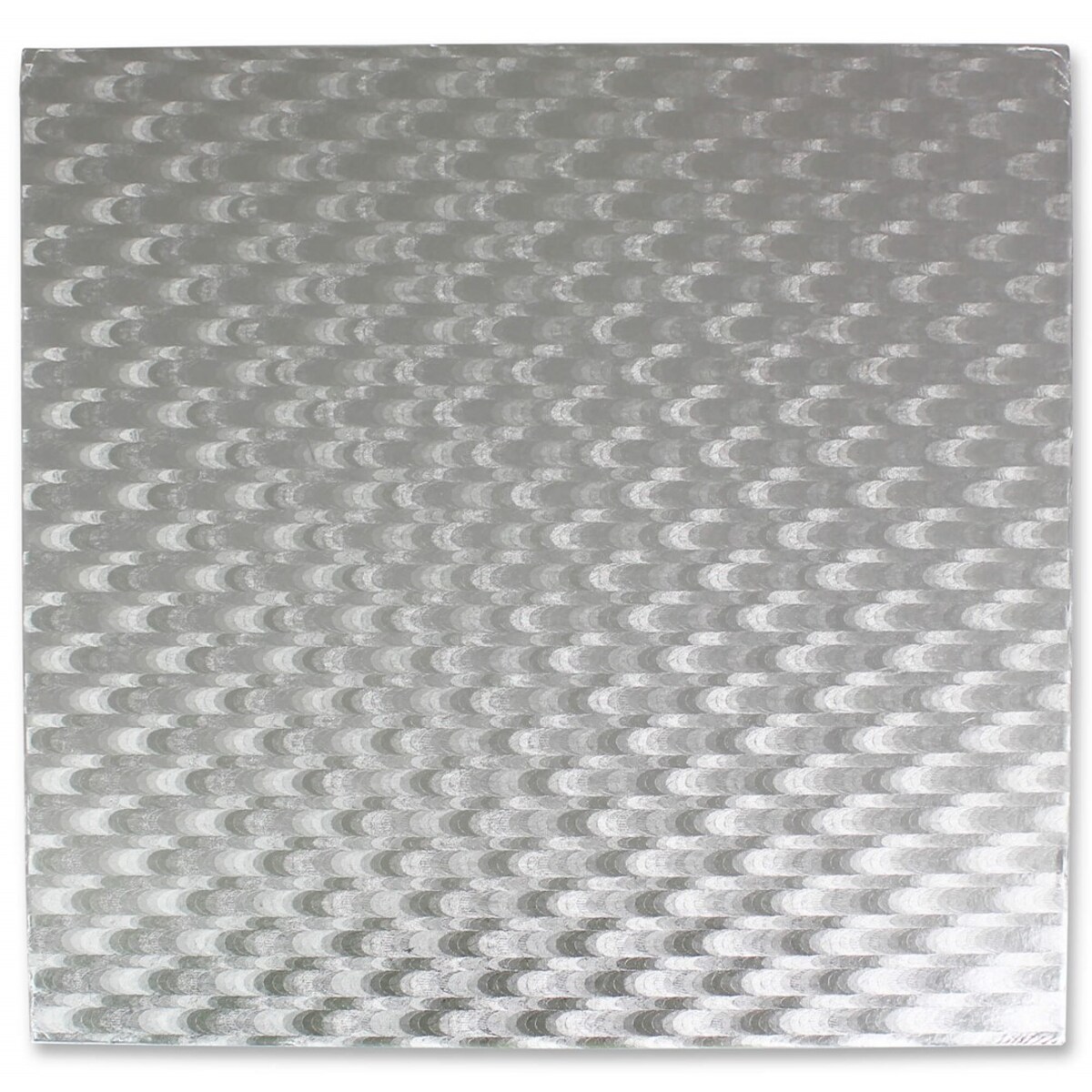 PME Zestaw pudełko na ciasto i kwadratowa deska 25.5 cm biały