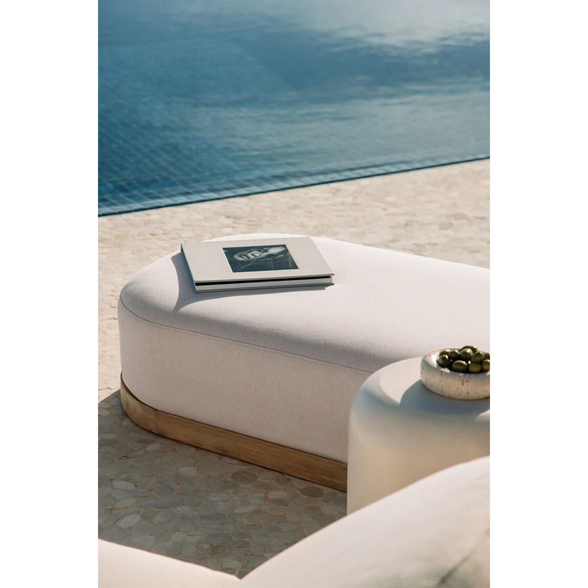 Leżak rozkładany z drewna akacjowego Verona