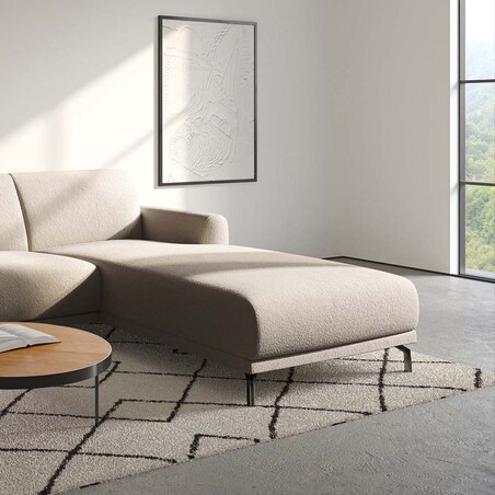 Sofa narożna Puzo beżowa