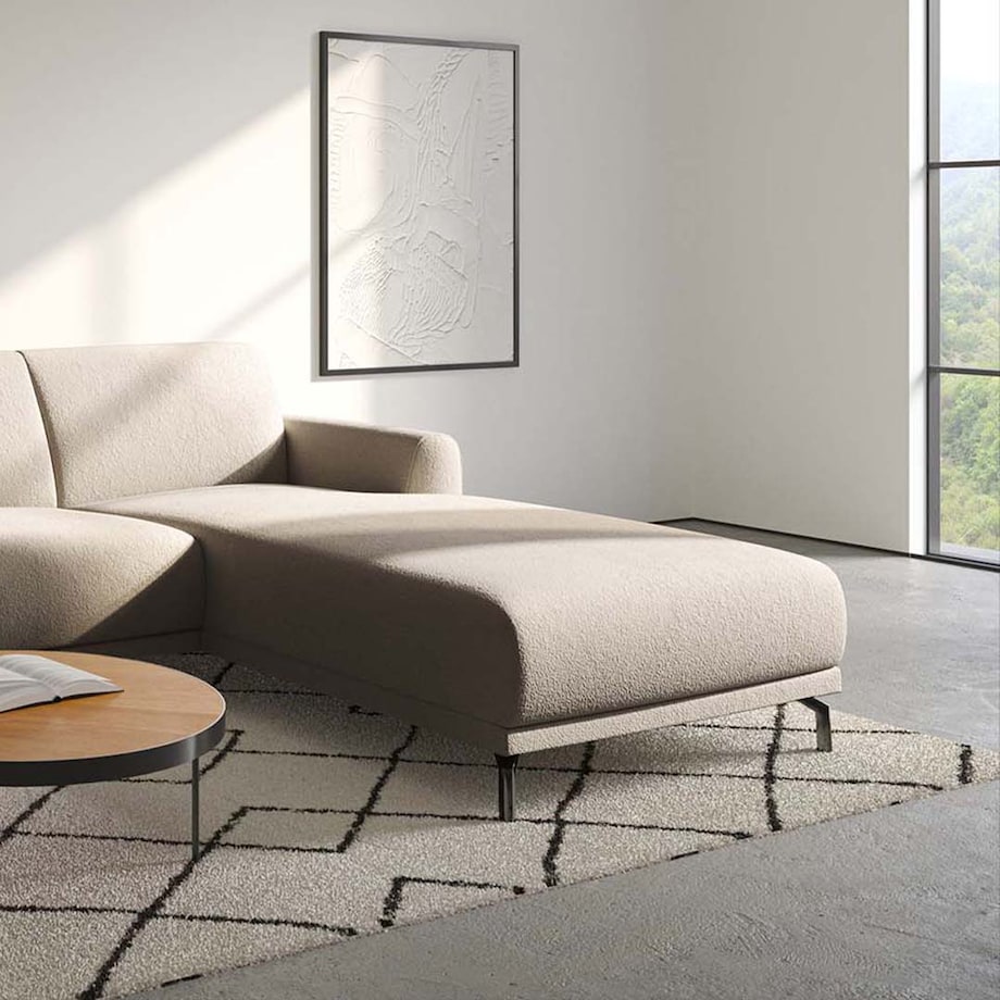 Sofa narożna Puzo beżowa