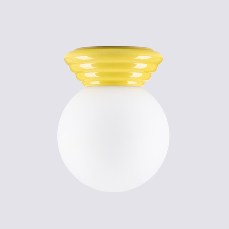 Plafon ZORI żółty IP44